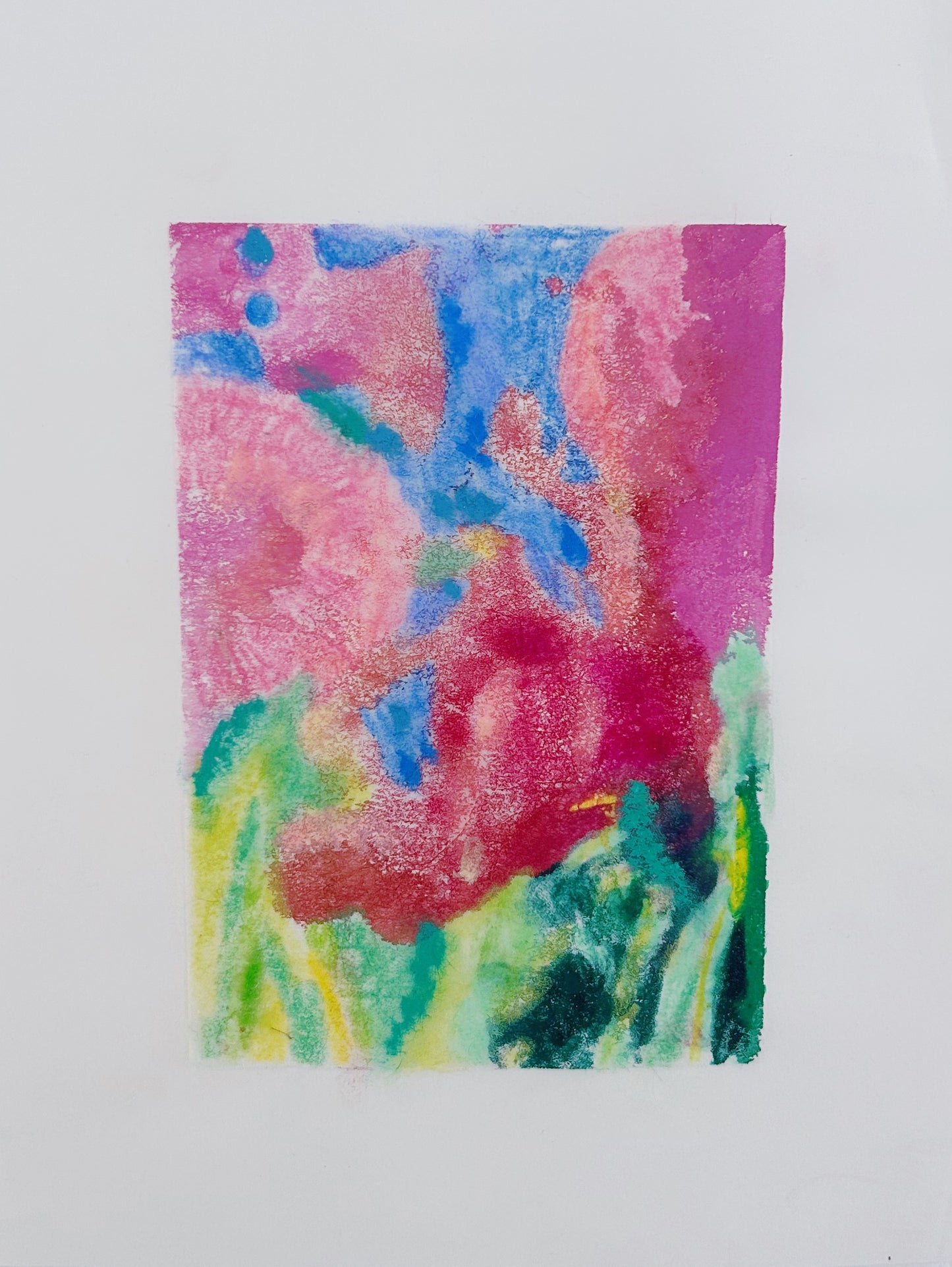 Floral Monoprint #1