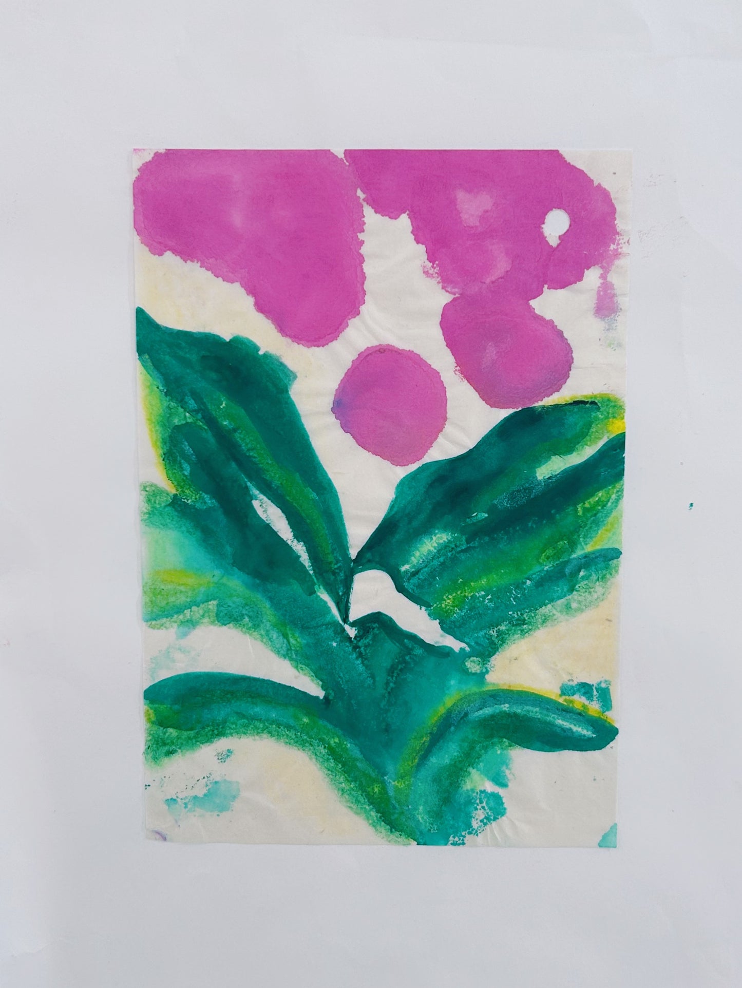 Floral Monoprint #3