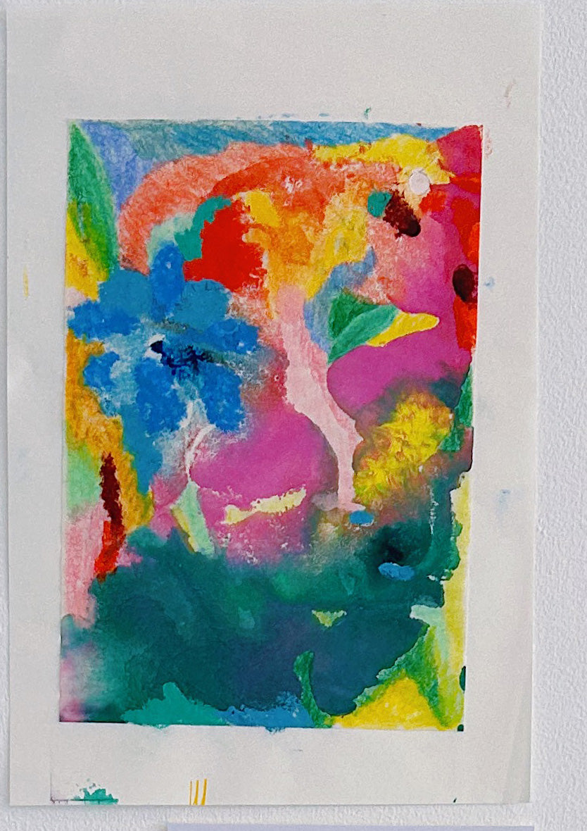 Floral Monoprint #8