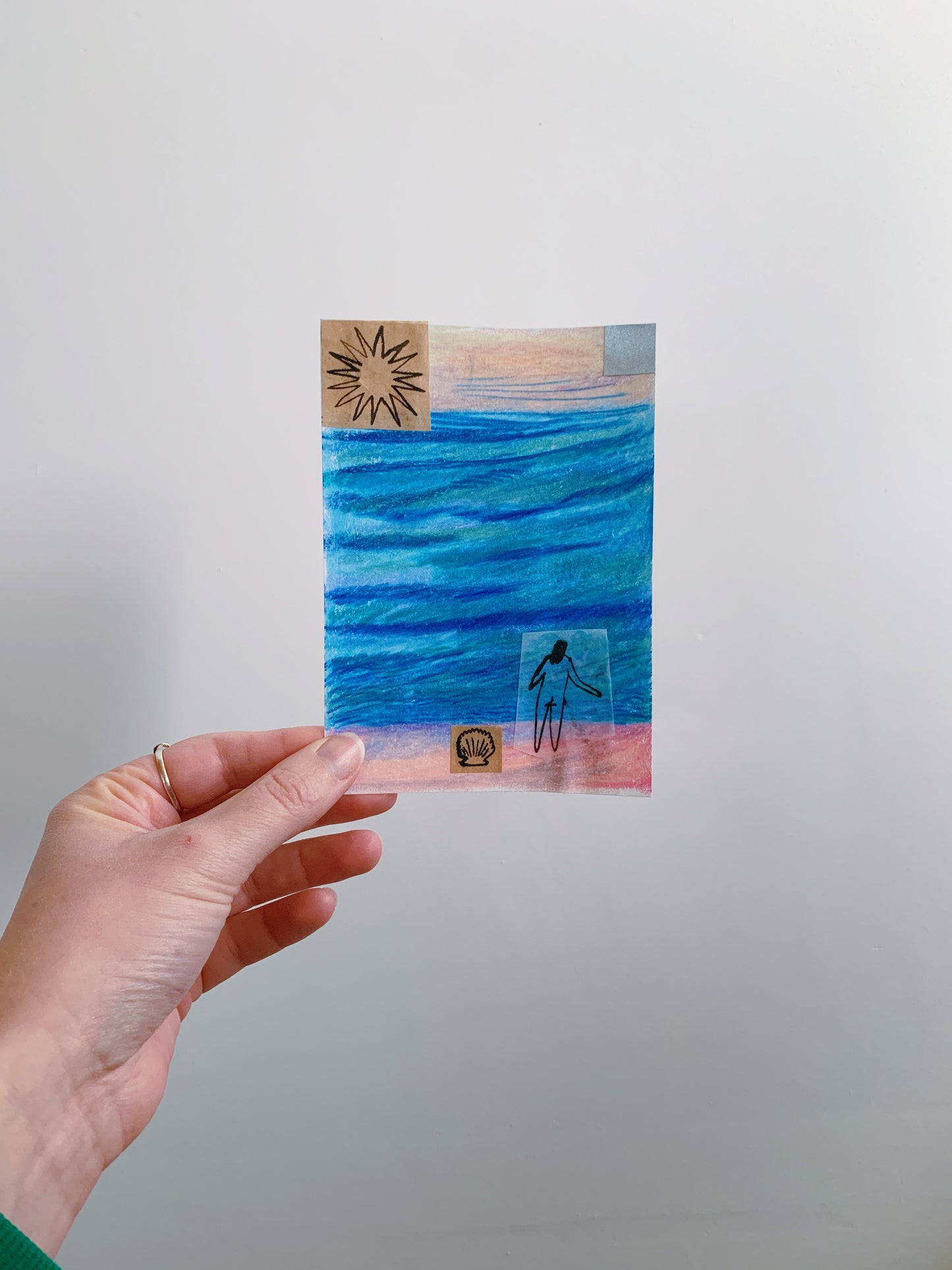 Waves - Framed Original Artwork