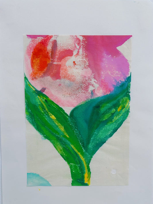 Floral Monoprint #4