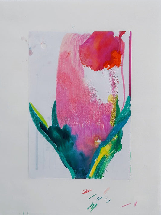 Floral Monoprint #7