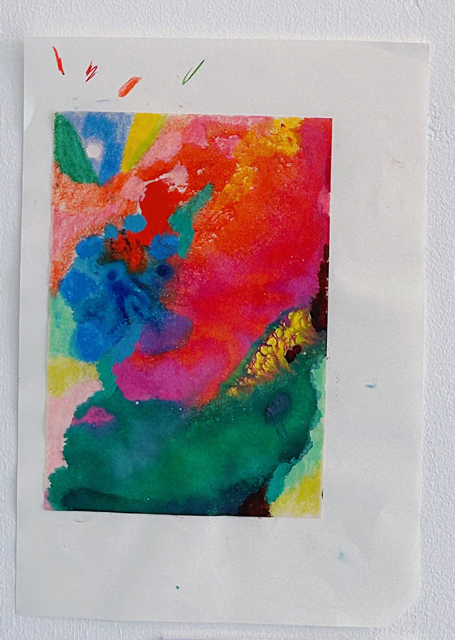 Floral Monoprint #9