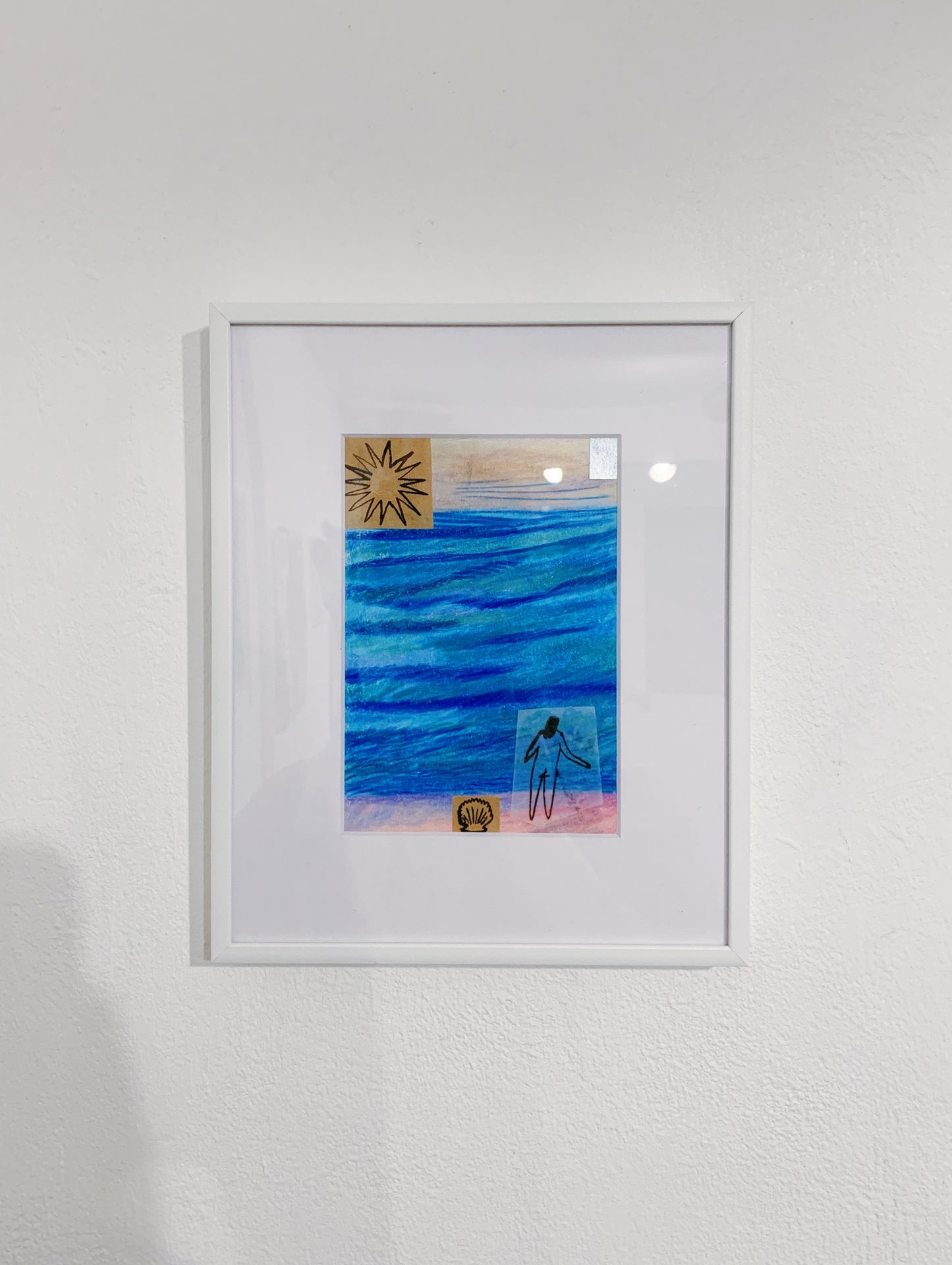 Waves - Framed Original Artwork